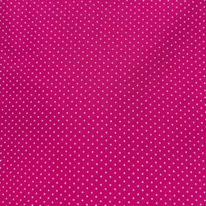 Tricoline Estampado Bolinhas Rosa Pink 1×1,5m