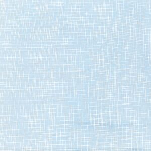 Tricoline Estampado Risca de Giz Azul Claro (1×1,5m)