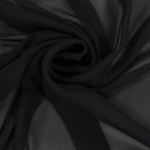Chifon (1m x 1,5m) – Preto