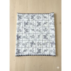 Tecido Laise 100% Algodão Bordado | Leve, Fresco e Delicado | 1,40m Largura.